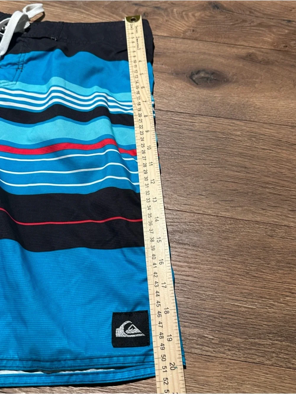 Y2K Quiksilver Striped Board Shorts‎